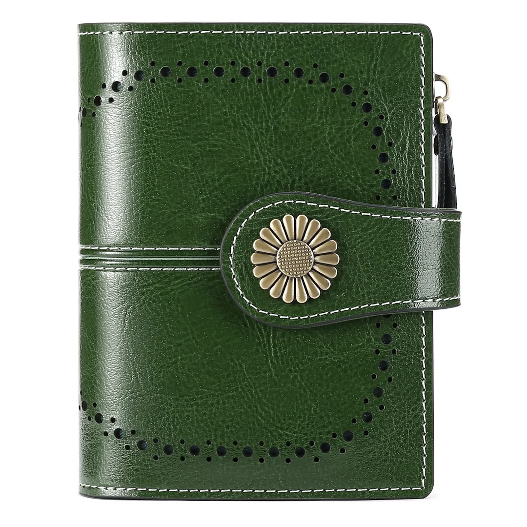 Cropped Zip Wallet