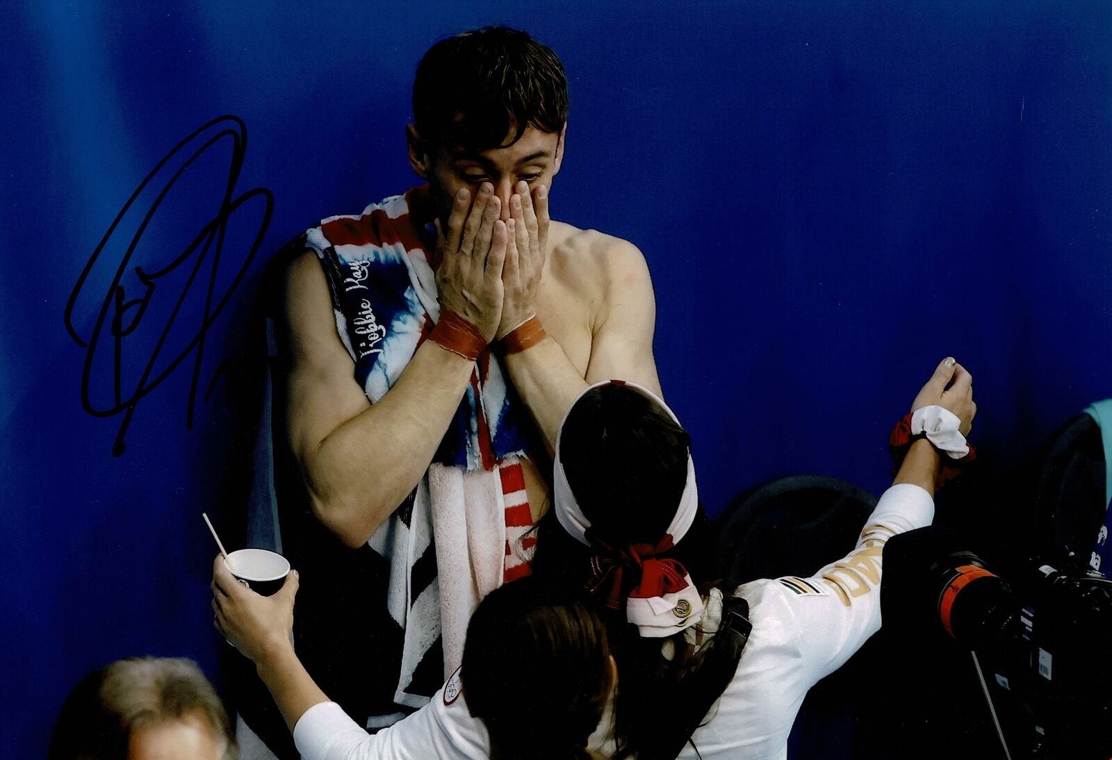 Tom Daley Signed 12X8 Photo Poster painting London 2012 Rio 2016 Tokyo 2020 AFTAL COA (C)