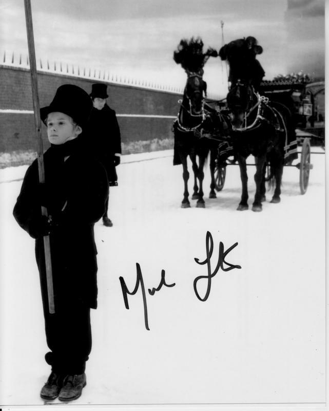 MARK LESTER hand-signed OLIVER 8x10 uacc rd coa DICKENS CHARACTER OLIVER TWIST