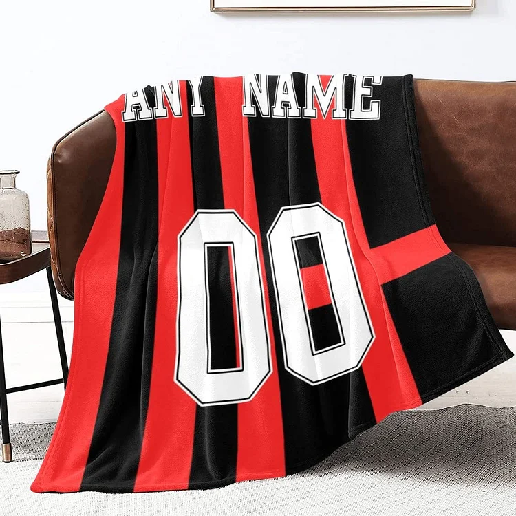 Personalized Soccer Blanket for Comfort & Unique| BKKid126