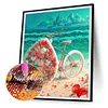 Diamond Painting-DIY Full Round Drill Rose Bike