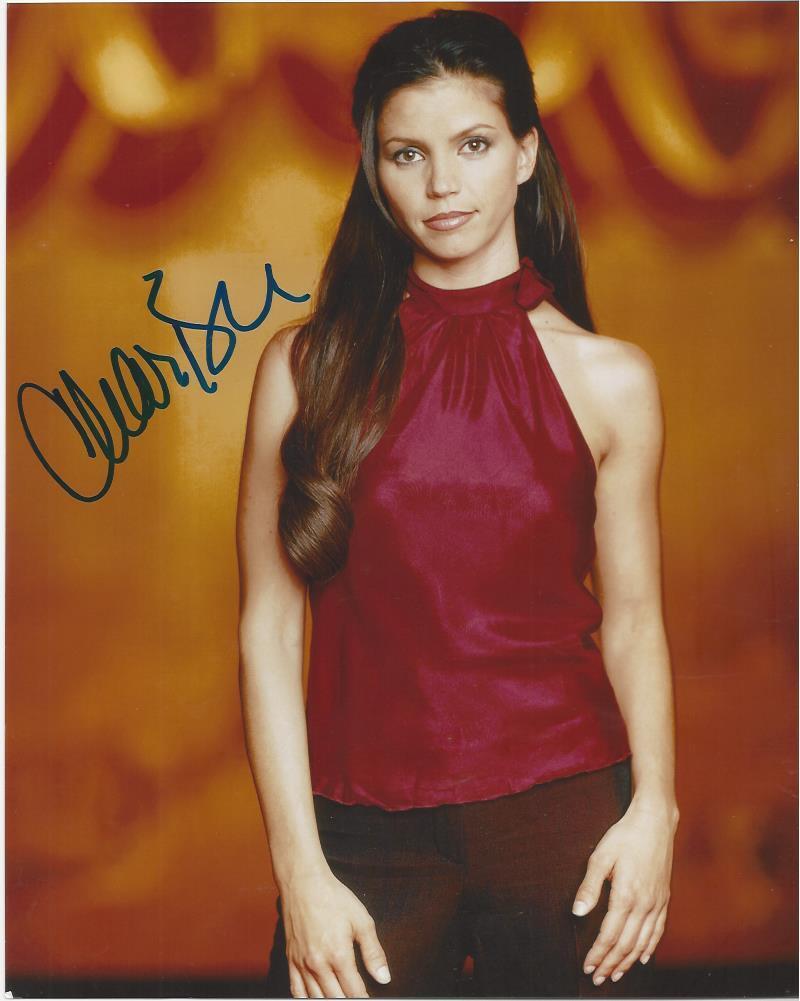 Charisma Carpenter signed Photo Poster painting