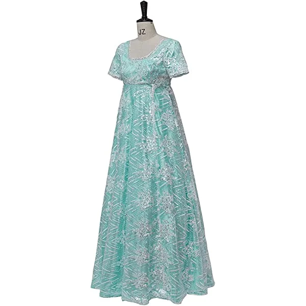 Bridgerton Kate Dress Regency Ball Gown Vintage Maiden Dress Costume