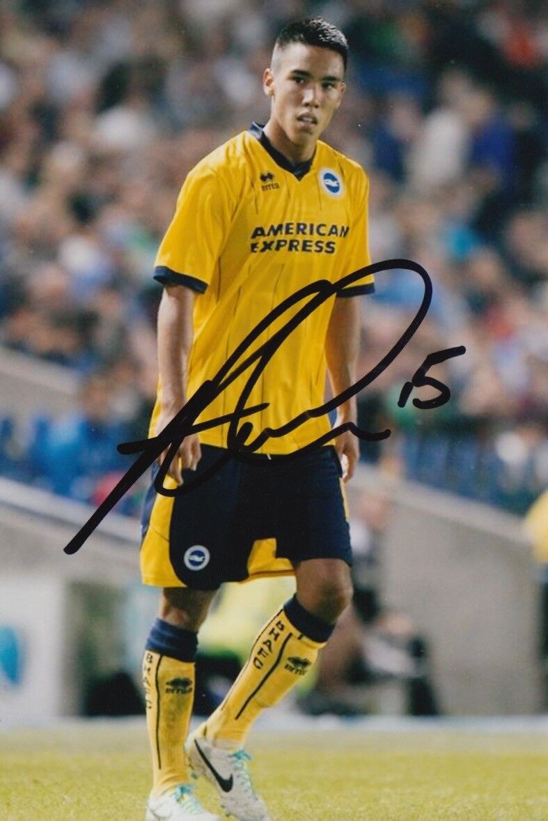 BRIGHTON & HOVE ALBION HAND SIGNED ADAM CHICKSEN 6X4 Photo Poster painting 1.