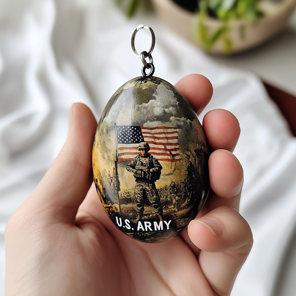 Military-Themed Easter Eggs（Keychain Version）