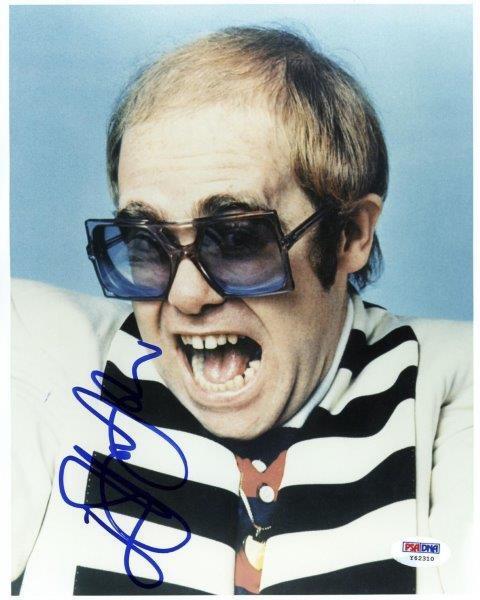 REPRINT - ELTON JOHN Autographed Signed 8 x 10 Photo Poster painting Poster