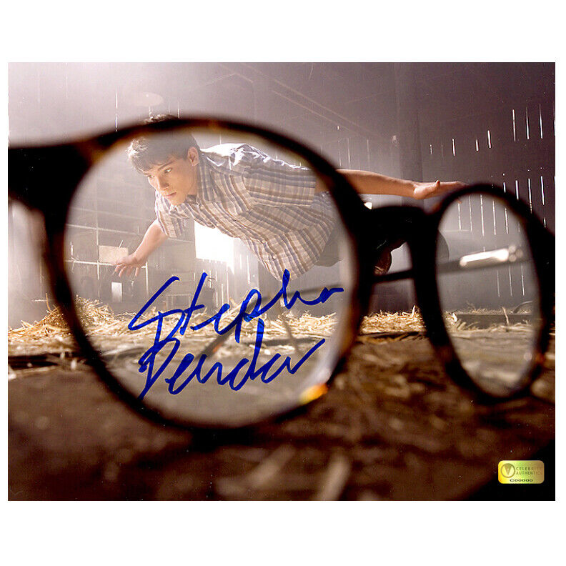 Stephan Bender Autographed Superman Returns Glasses 8x10 Photo Poster painting