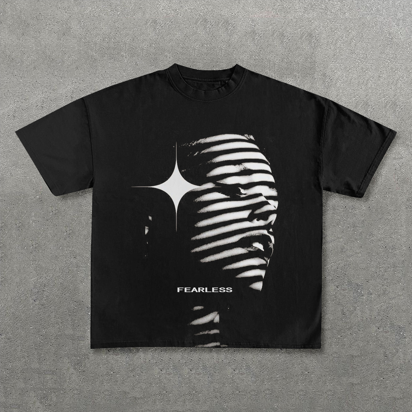 Fearless Print Short Sleeve T-Shirt