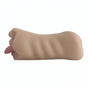 2 In 1 Pocket Pussy Realistic Mouth Vagina Male Masturbators With Lifelike Face Sex Doll