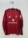 2025/2026 Long Sleeve Manchester United Home Football Shirt 1:1 Thai Quality