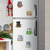6Pcs Weihnachtstasse Katze - 5d DIY Handwerk Aufkleber Magnet