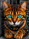 Luxury AB Velvet Diamond Painting Kit - Cat