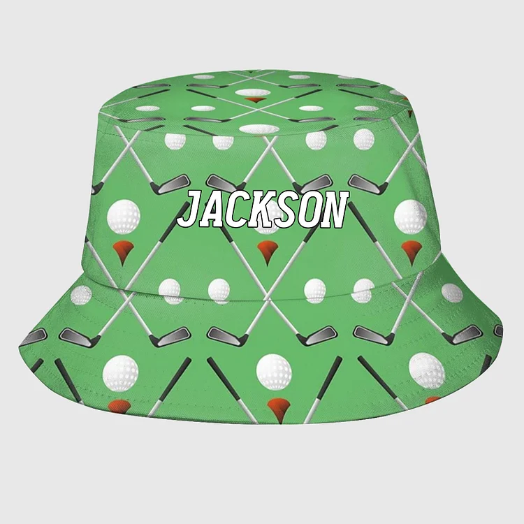 Personalized Golf Visor Bucket Hat|H18