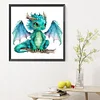 >SALE<5D DIY Full Round Drill Diamond Painting Young Dragon Kit Home Decor 30x30cm