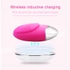 ANIMORE Electric Face Cleansing Brush USB Base Charging Deep Cleaning Face Remove Make-up Residue Face Brush Facial