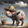 Diamond Painting -DIY Full Square Drill Pig(35*35CM)