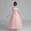 Princess Kid Girl Long Sequin Long Formal Dresses