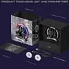 Built-in sound pickup light RGB ornaments, desktop ornaments, car atmosphere lights, dedicated for car aromatherapy air outlets