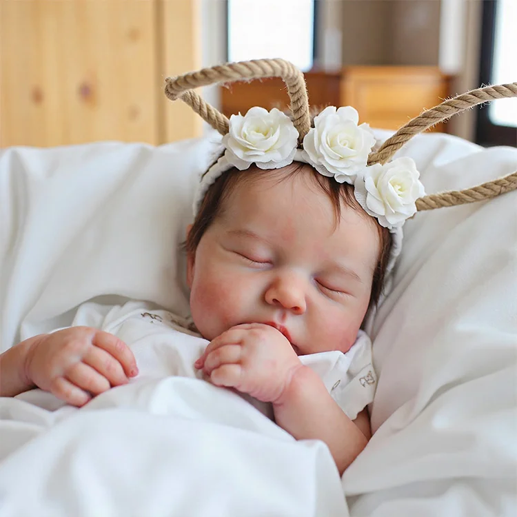 [3-7 Days Delivery][Heartbeat💖 & Sound🔊][Kids Special Offer] 20" Real Lifelike Dide, Realistic Soft Silicone Vinyl Newborn Baby Girl Doll