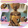 Lakeside Black Beauty Special Shaped 5D DIY Partial Drill Diamond Art Kit 30x30cm Diamonds Dots Gem Art Kits for Adults Home Decor