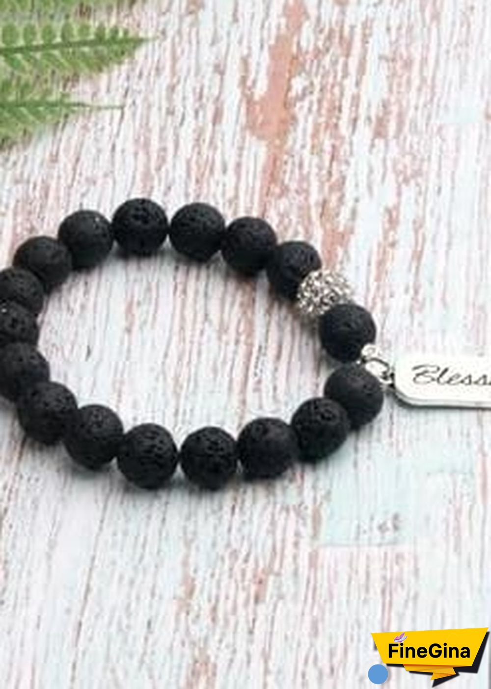 Boho Bracelet, Green Amazonite Blessed