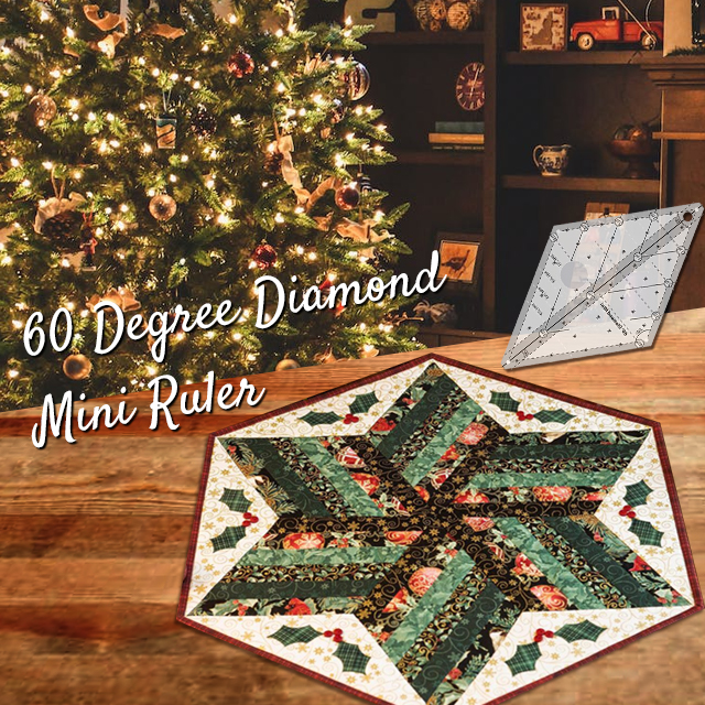 60 Degree Diamond Mini Ruler