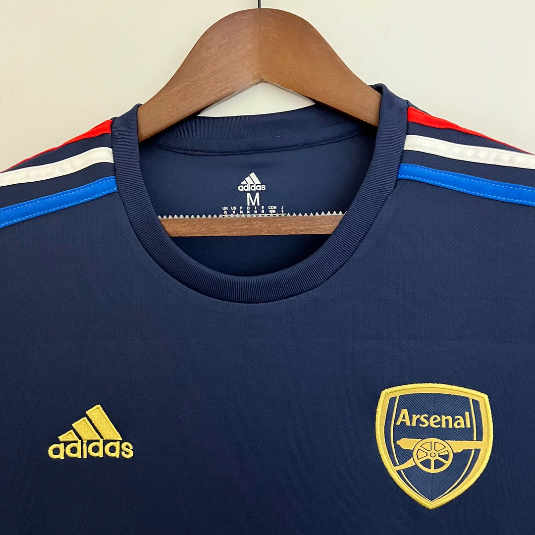 2023 Arsenal French Special Edition Blue Soccer Jersey