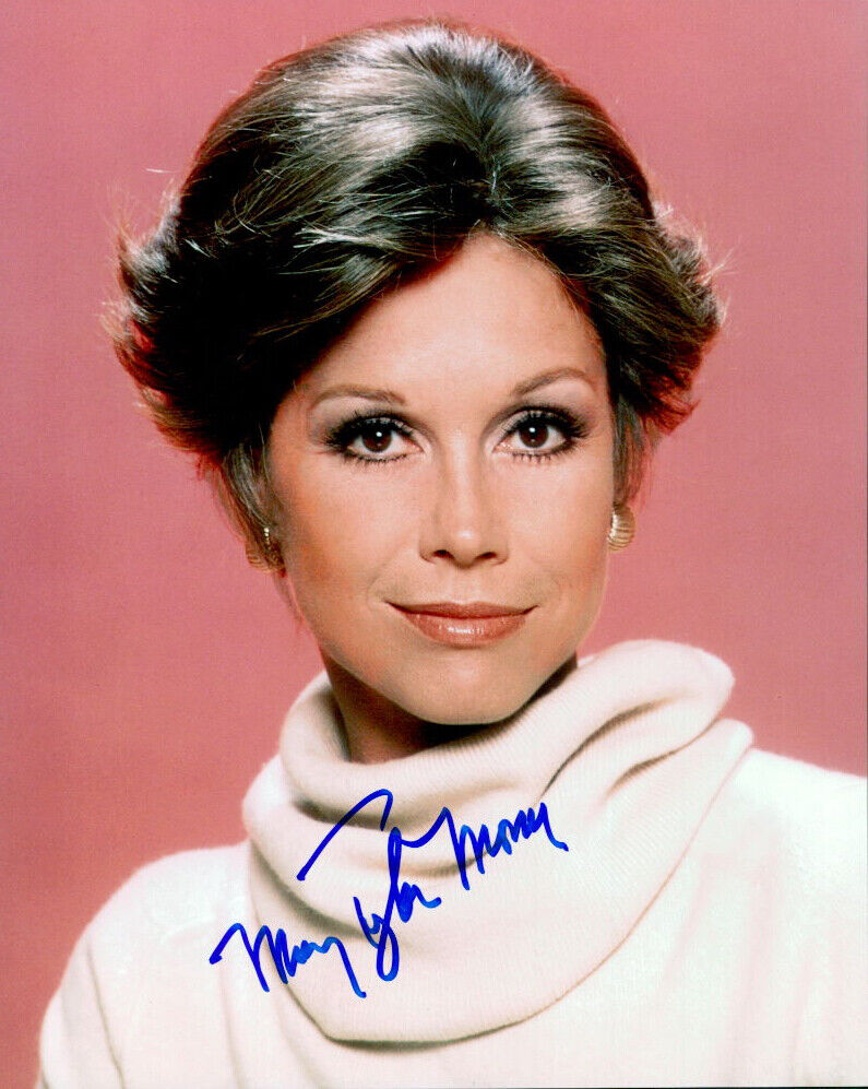 Mary Tyler Moore signed authentic 8x10 Photo Poster painting COA