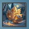 Magical Maple Leaf-Full Round Diamond Painting 30*30CM
