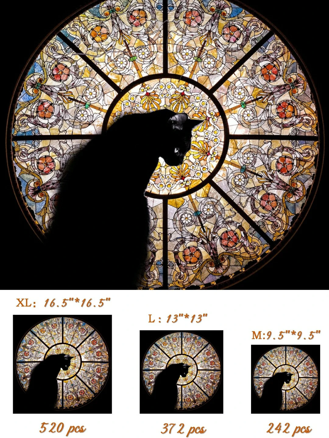 Cathedral Cat Jigsaw Puzzle