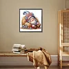 Diamond Painting -5D Full Round Drill Straw Gnome