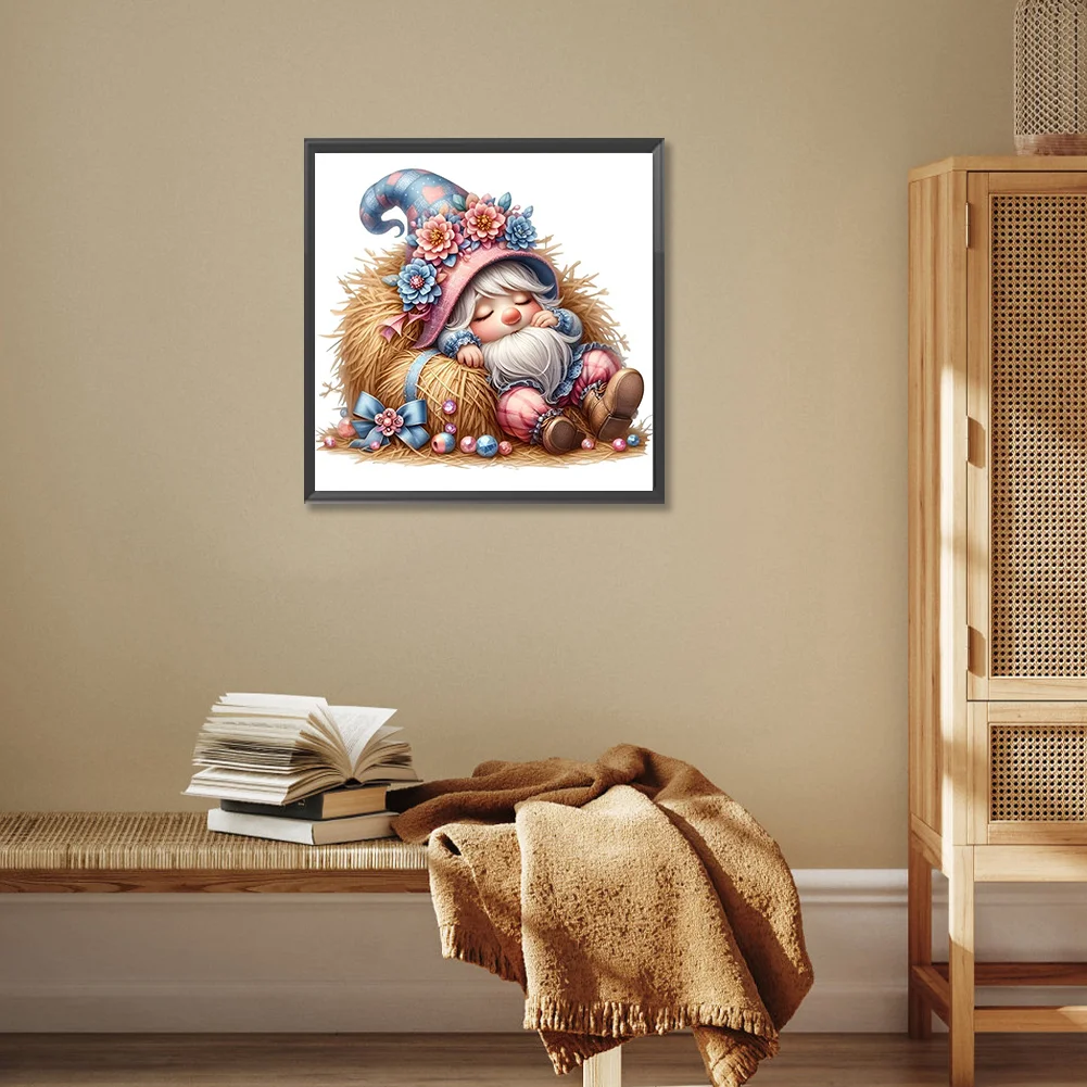 Full Round Diamond Painting 30*30cm - Grass Goblin