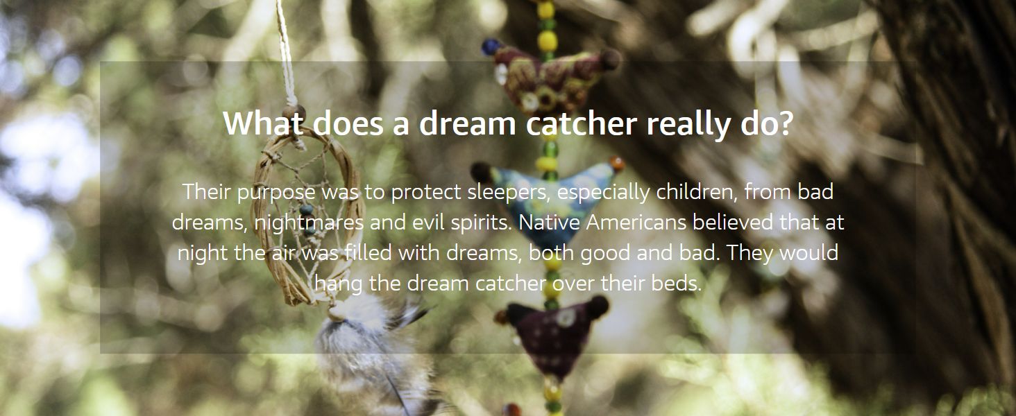 what doe a dream catcher really do
