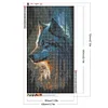 Diamond Painting -Full Round Drill Wolf(70*40 CM)