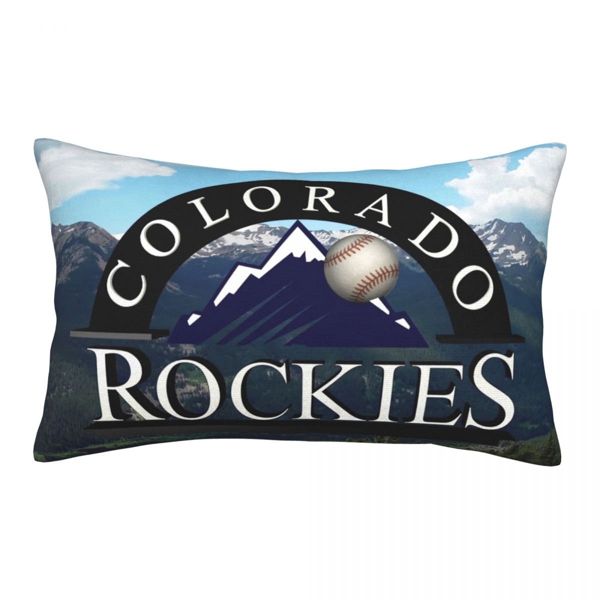 Colorado Rockies Icy Mountains Pillowcase