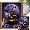 Halloween Pumpkin-11CT Stamped Cross Stitch 40*50cm tapestrymarket