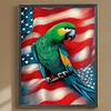 Diamond Painting -5D Full Round Drill US Flag Animal