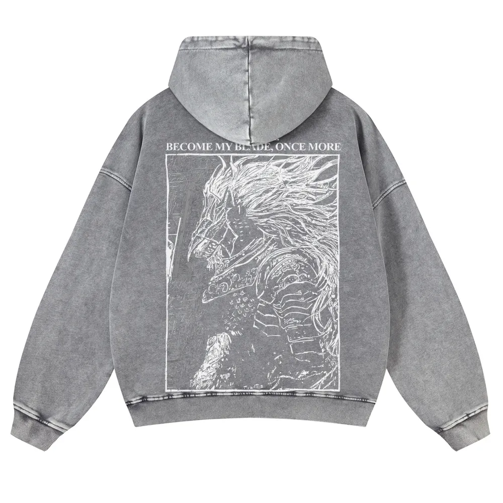 Elden Ring Casual Washed Hoodies 2506023739