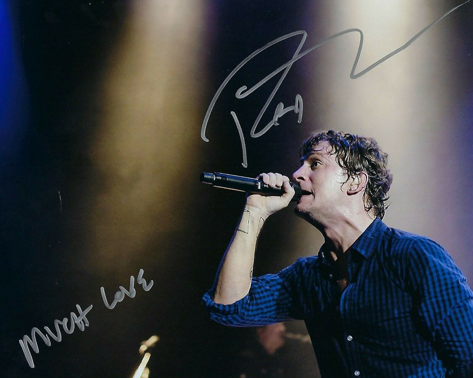 GFA Matchbox 20 Twenty Band * ROB THOMAS * Signed 8x10 Photo Poster painting R4 COA