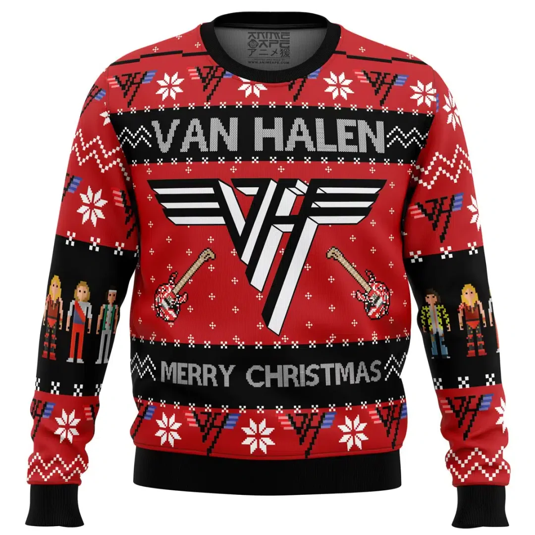 Van Halen Ugly Christmas Sweatshirt