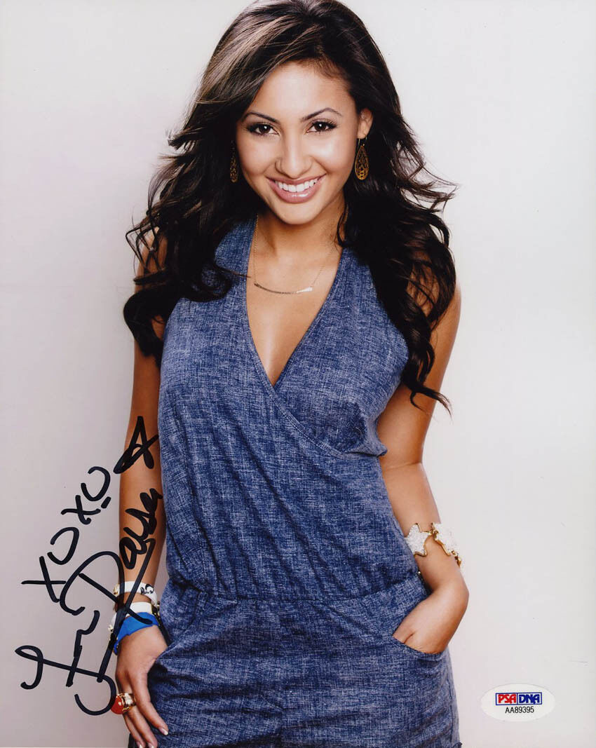 Francia Raisa SIGNED 8x10 Photo Poster painting Secret Life American Teenager PSA/DNA AUTOGRAPH