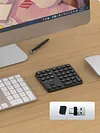 2.4G Wireless Mini Numeric Keypad 35 Keys Digital Keyboard Numpad for Data Entry