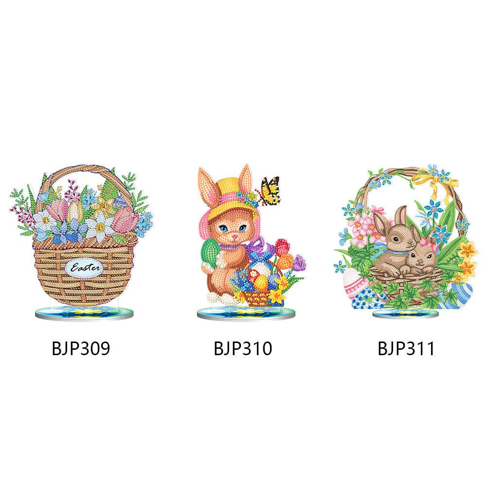 (Single Sided) Diy Special Shaped Diamond Painting Ornaments