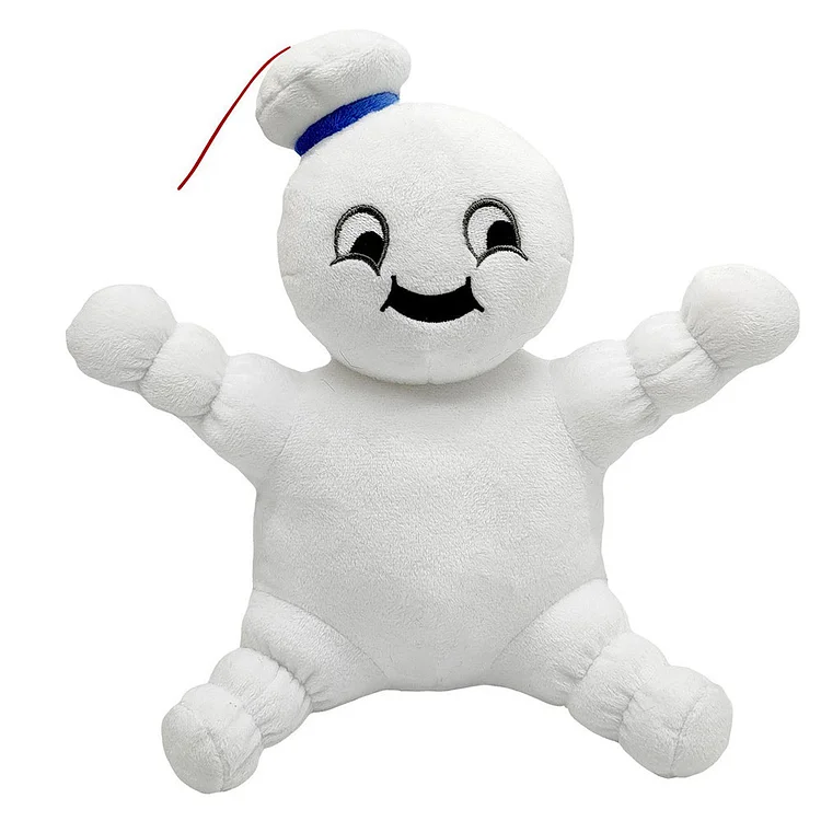 Movie Ghostbusters (2024) Stay Puft Marshmallow Man Cosplay Plush Toys Cartoon Soft Stuffed Dolls Mascot Birthday Xmas Gift