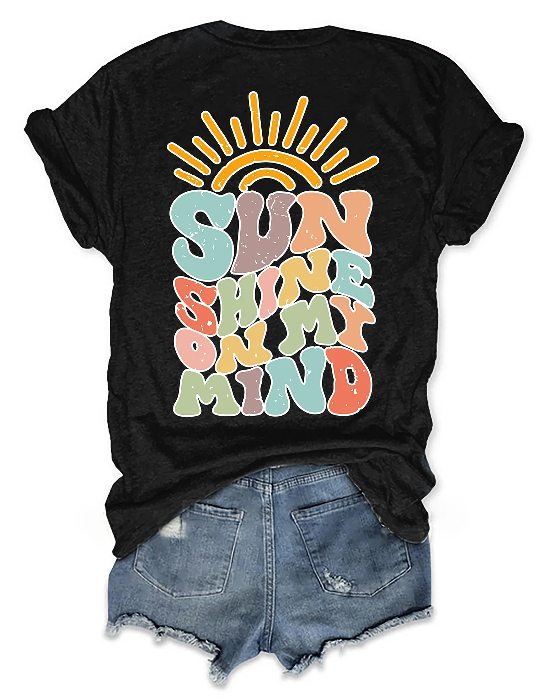 Retro Sun Shine On My Mind T-shirt