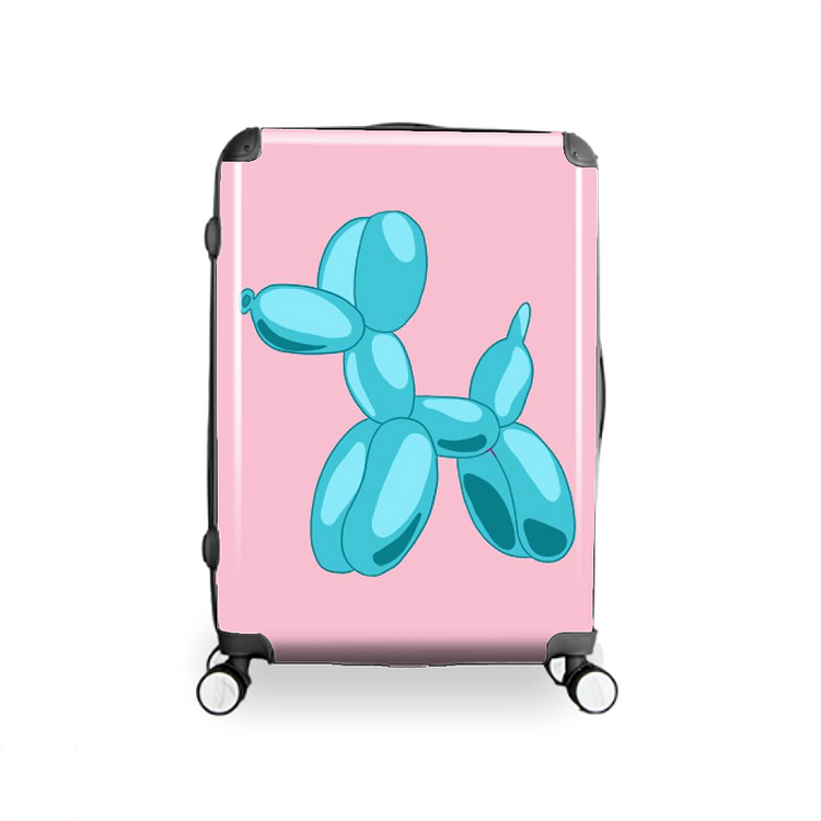 Blue Balloon In Poodle Shape, Poodle Hardside Luggage