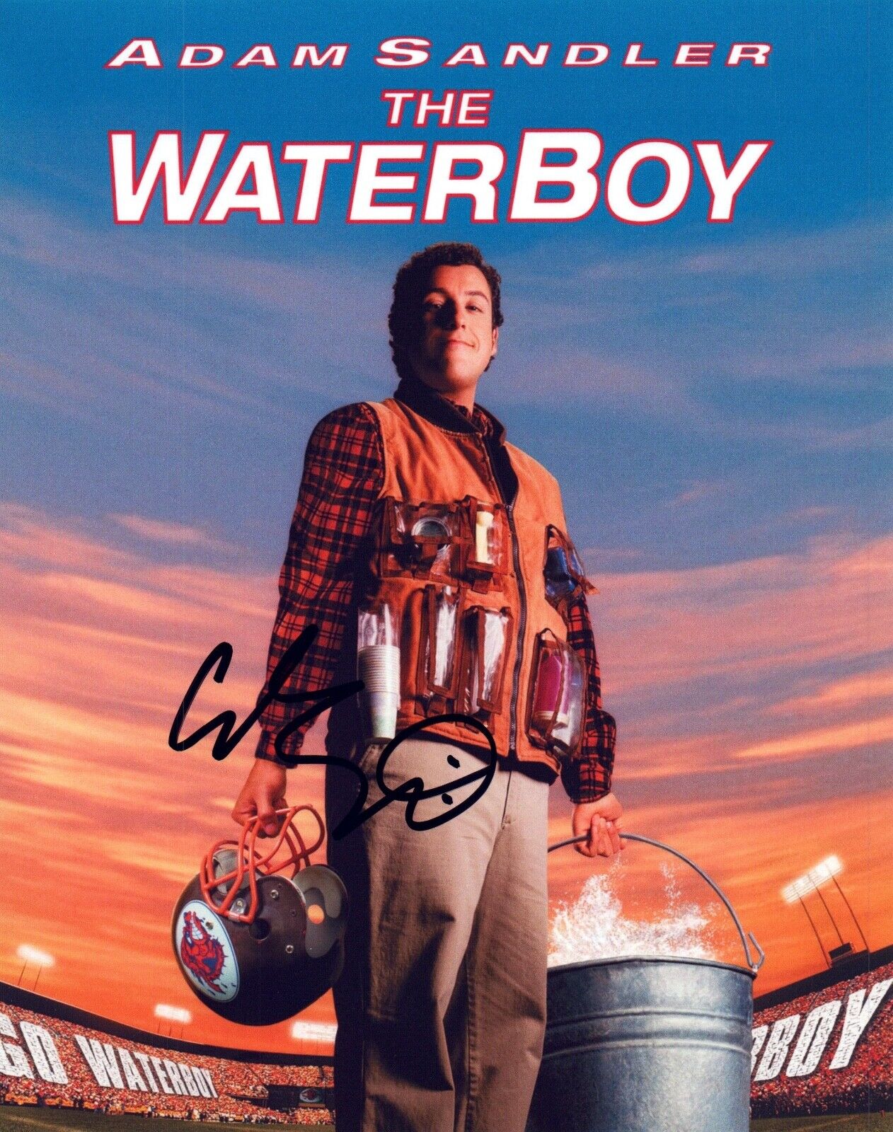 Adam Sandler Signed Autographed 8x10 Photo Poster painting The Waterboy COA