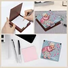 Wooden DIY Cute Old Lady Diamond Painting Kit Note Box with 160 Papers Gifts