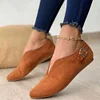 Cusp Suede Casual Buckle Single Shoe