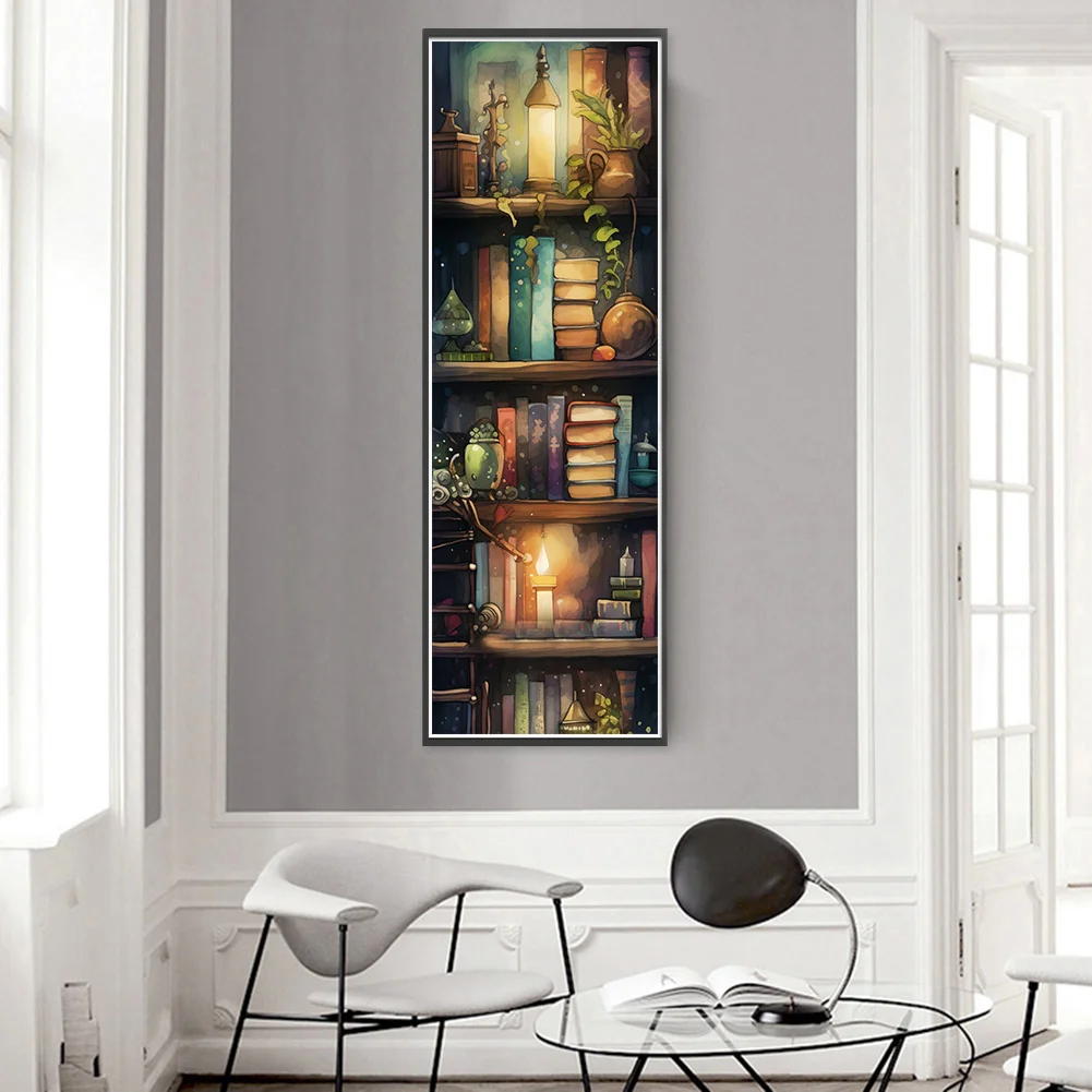 11CT Full Stamped Cross Stitch - Book(Canvas|30*80CM)